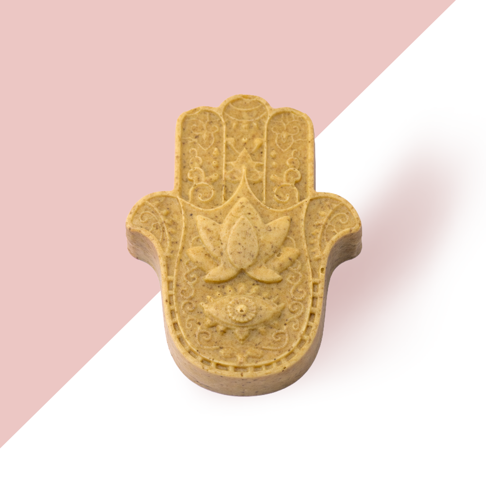 Jabón artesanal natural para piel sensible sin irritantes
