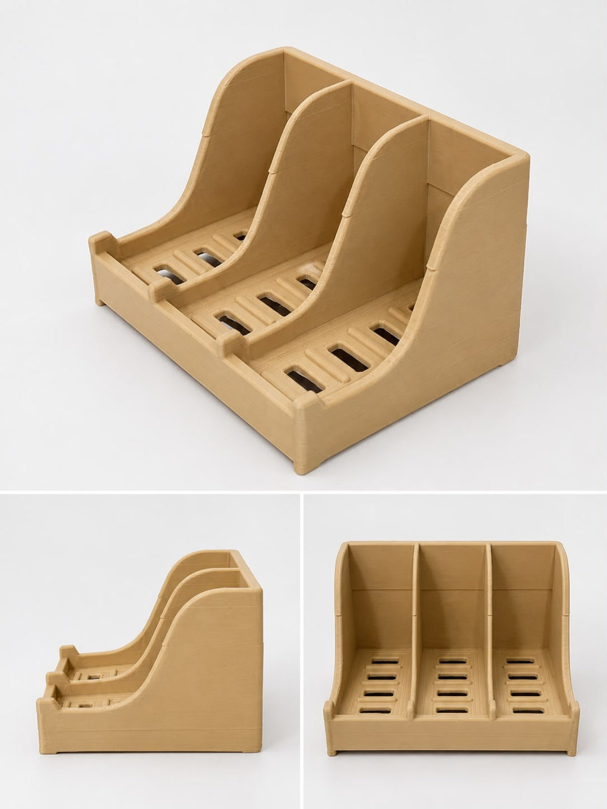 Jabonera de Baño de 3 Compartimentos | Organizador para Jabones